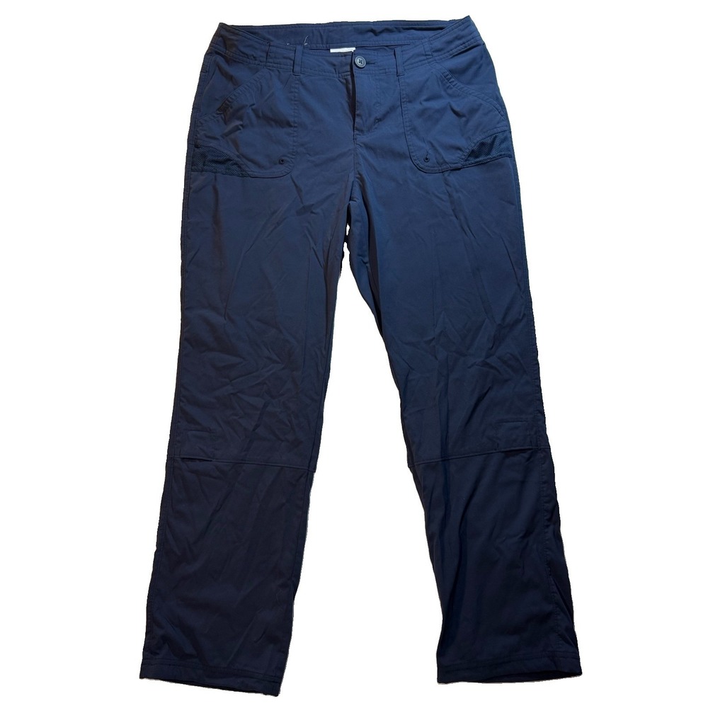Women’s Navy Straight-Leg Performance Pants